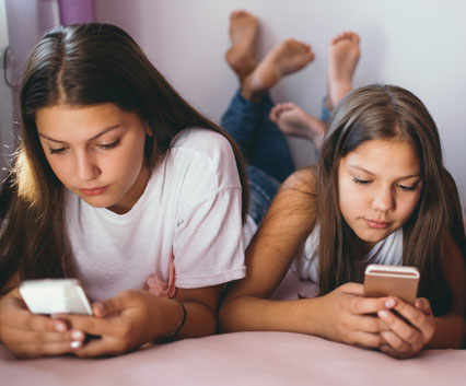 Children addicted to Social Media